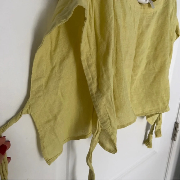 Free People Yellow Crop Top - Picture 3 of 5